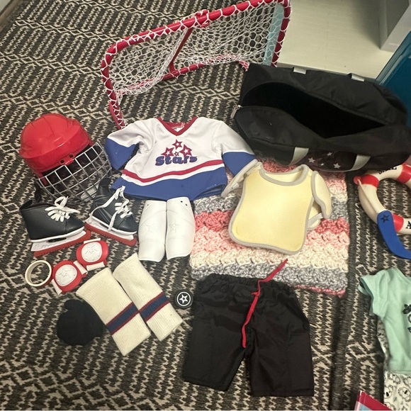 American Girl Doll Accessories Our Generation Doll House Accessories Hockey Gear - Picture 10 of 16